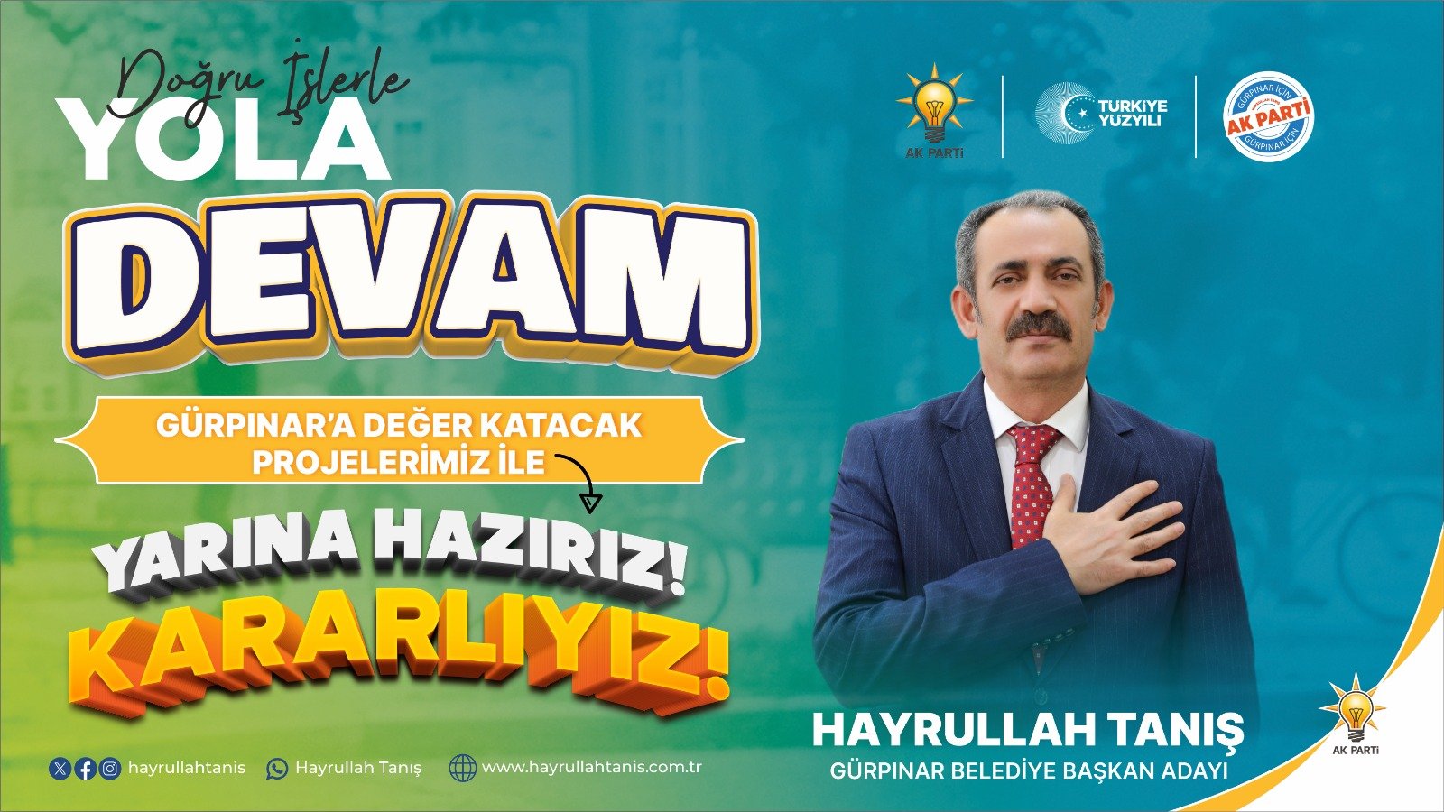 Gürpınar İçin Büyük Hedeflerimiz Var!